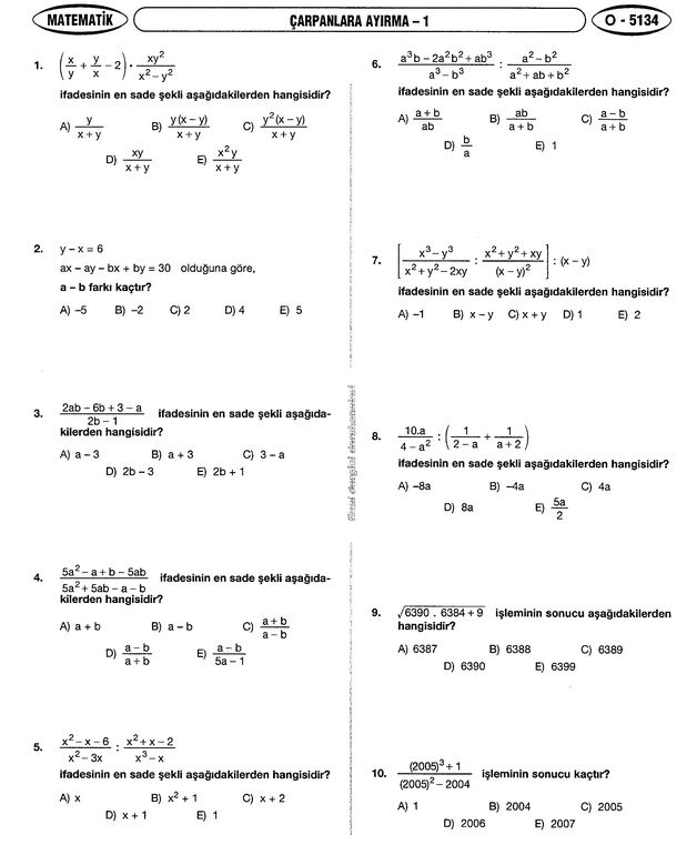 matematik-testi